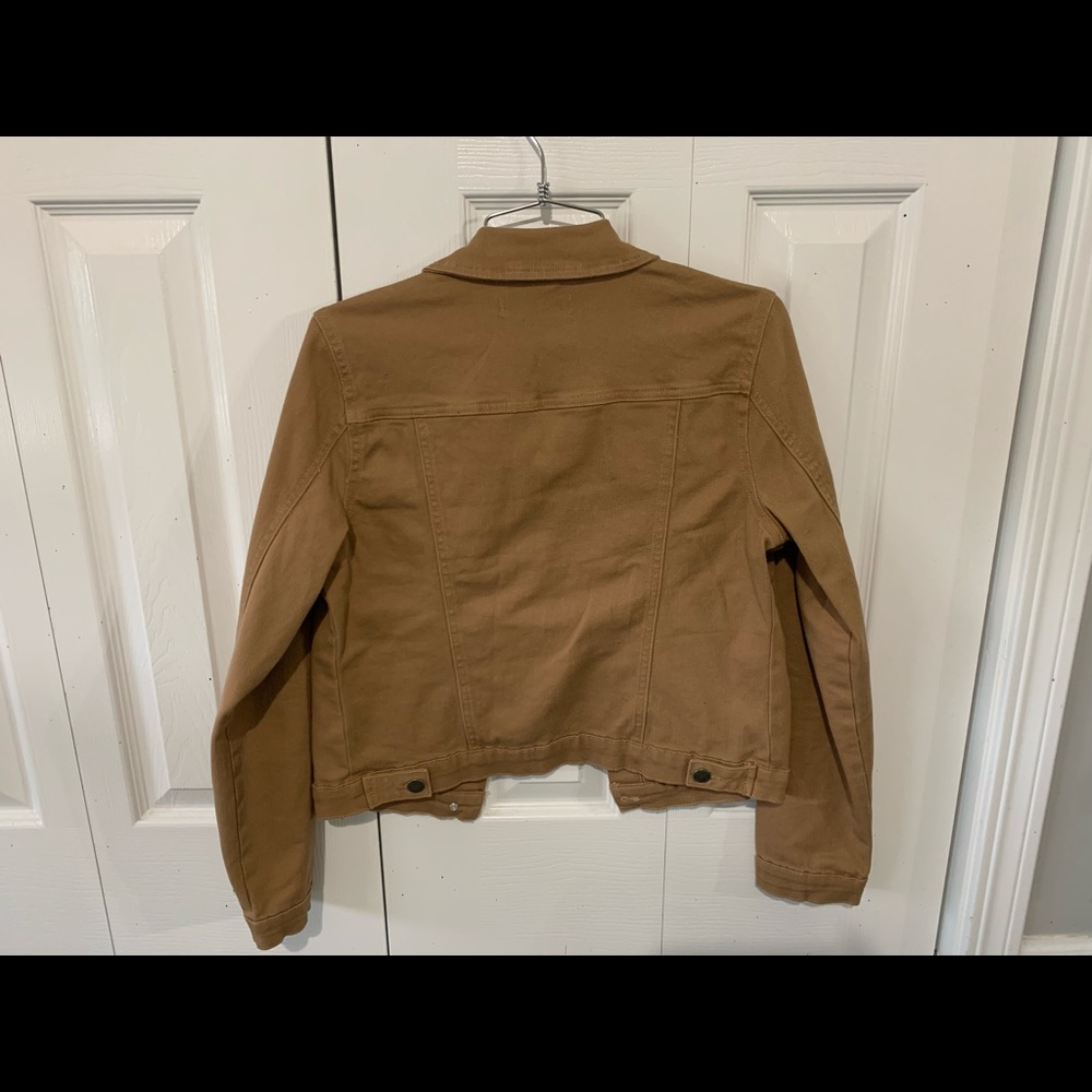 Tan denim jacket - worn once